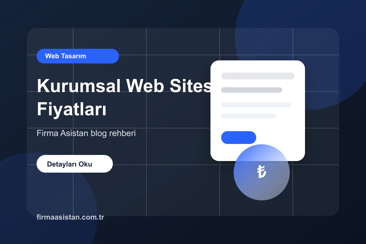 Kurumsal Web Sitesi Fiyatları Nelere Göre Değişir? blog görseli