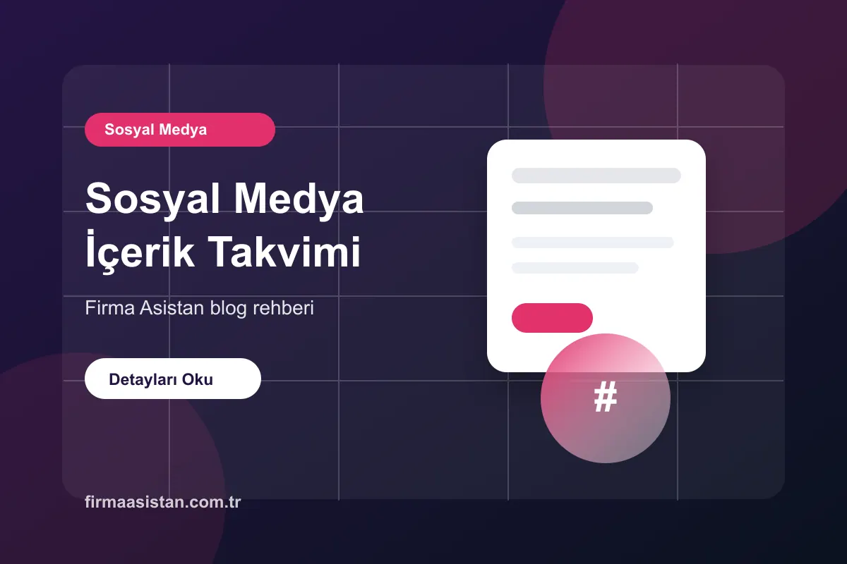 Sosyal Medya İçerik Takvimi Nasıl Hazırlanır? blog görseli