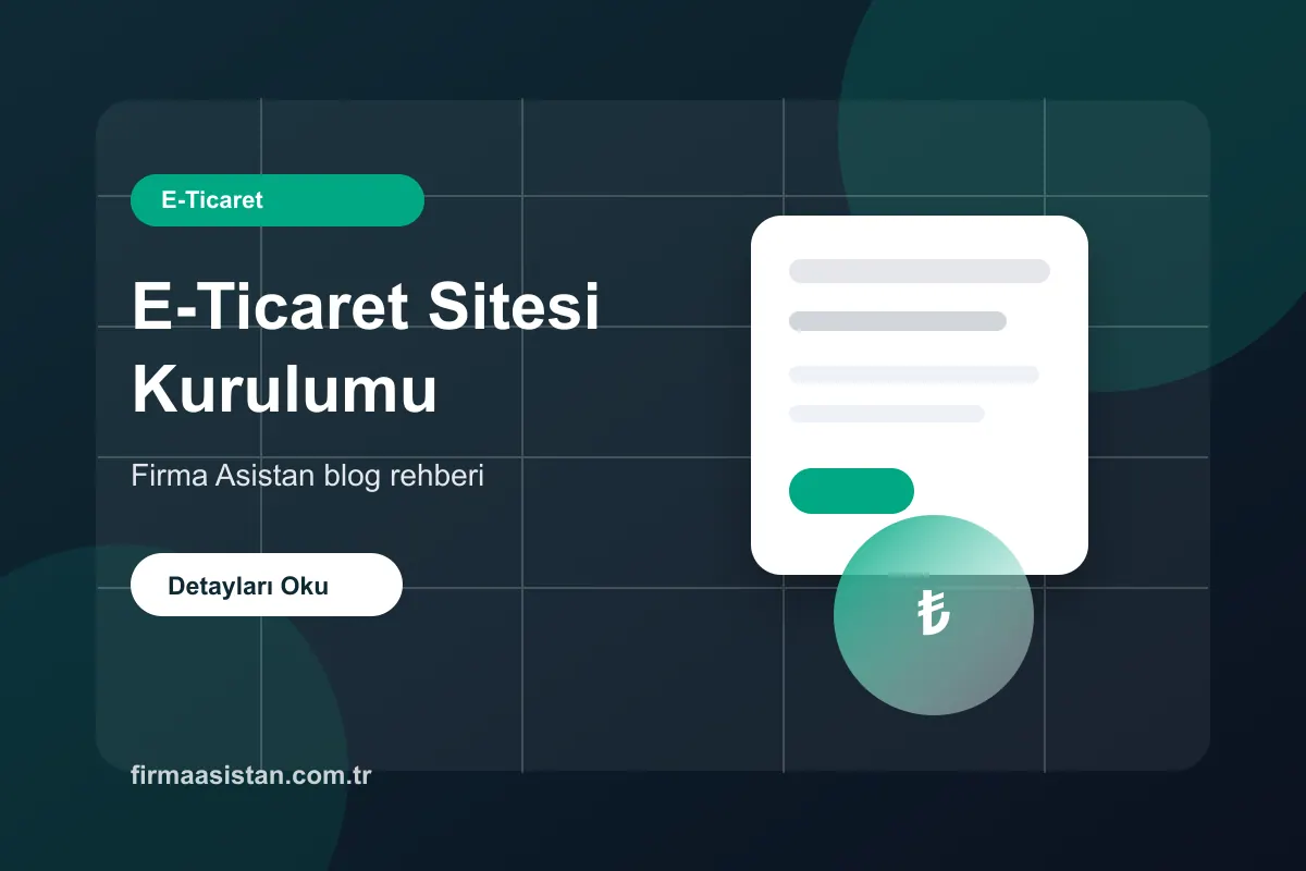 E-Ticaret Sitesi Kurarken Dikkat Edilmesi Gerekenler blog görseli
