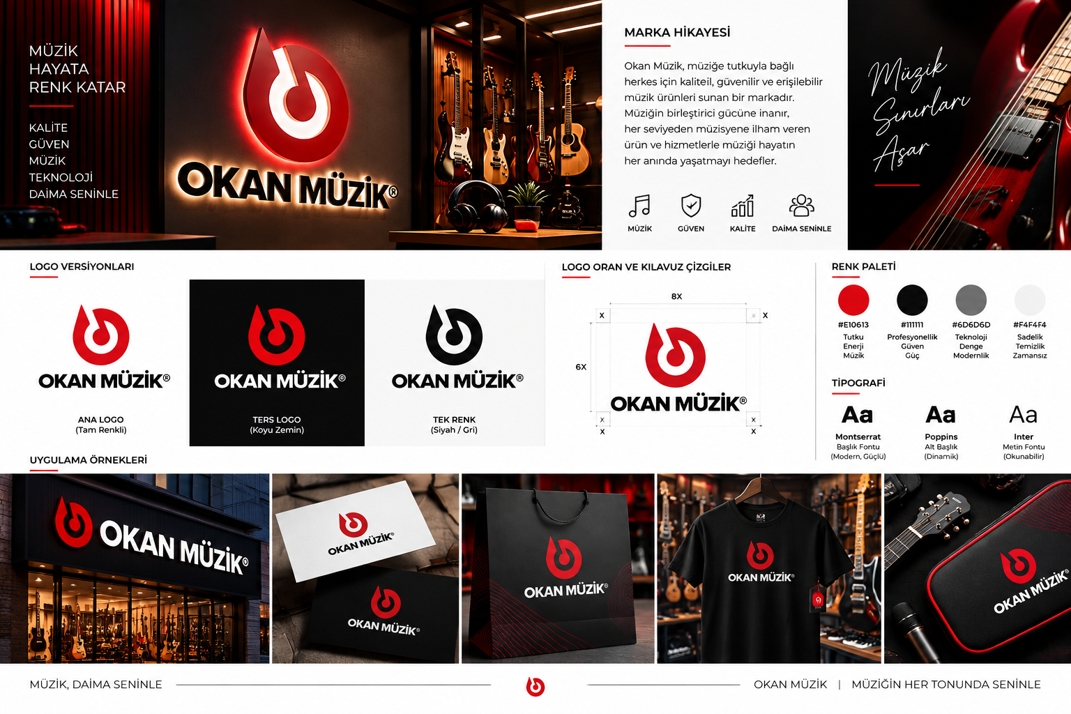 Okan Müzik Logo Tasarımı görsel 2