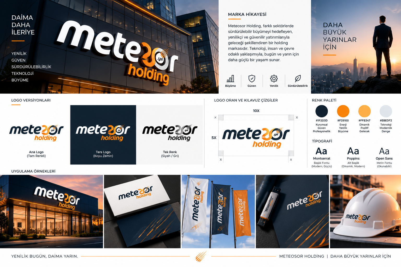 Meteor Holding 20.Yıl Logosu görsel 2