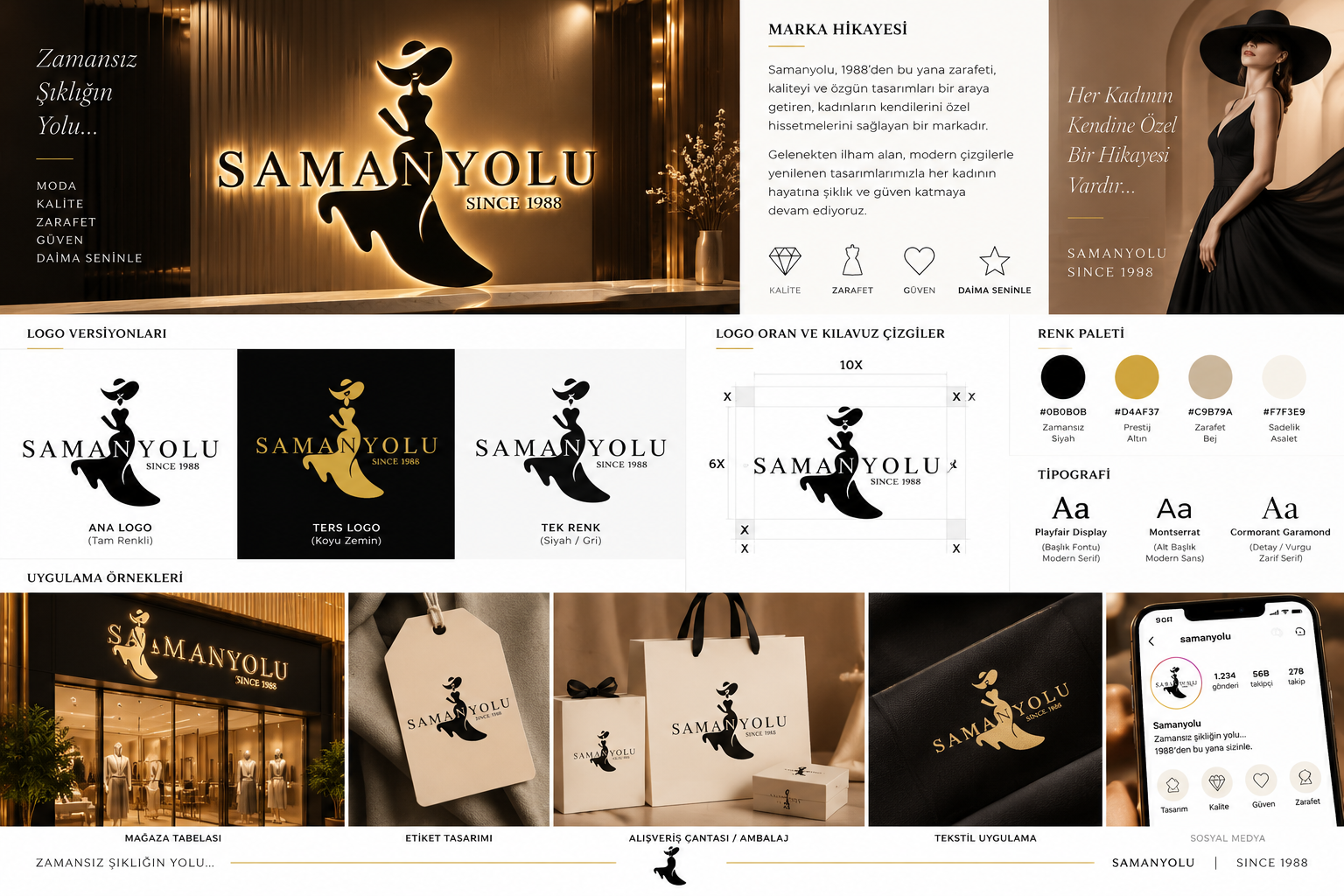 Samanyolu Giyim Logo Tasarımı görsel 2