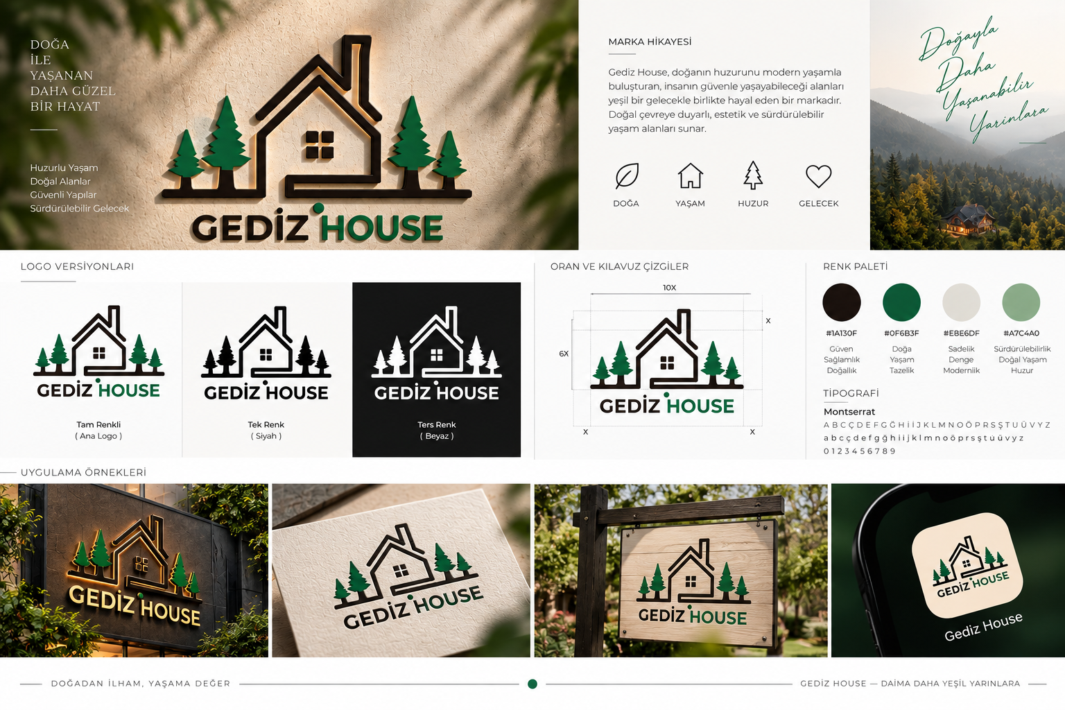 Gediz House Logo Tasarımı görsel 2